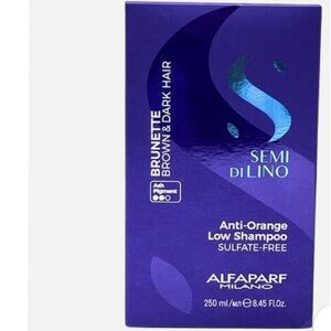 Alfaparf Semi Di Lino Anti-Orange Low Shampoo. Sulfate Free